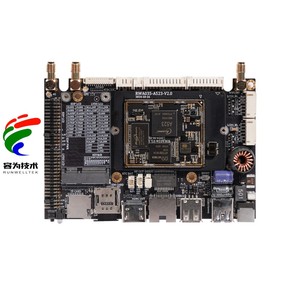 Computadora de placa única RK3568 de código abierto con placa de desarrollo Linux Android para módulos de cocina y pantalla AI - Product Image 3