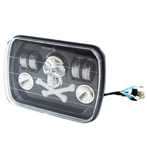 7 inç kare led çalışma ışığı 45w yüksek düşük far 10-30v led far otomatik led kare çalışma ışığı için kamyon - Product Image 2