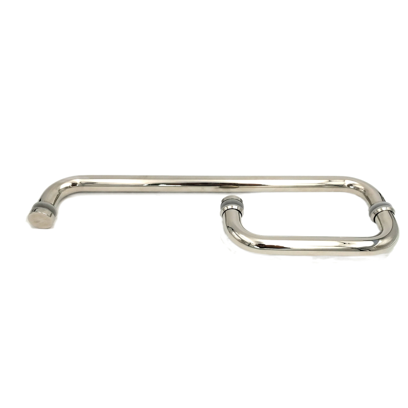 High Quality Suppliers Stainless Steel Pull Glass Door Handle Commercial G Type  Glass Door Pull Handles
