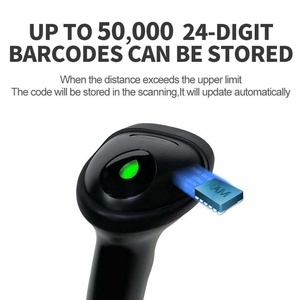 High Precise Scanning <strong>Qr</strong> <strong>Code</strong> Barcodes <strong>Scanner</strong> Wireless 2.4g 1d 2d <strong>Handheld</strong> Barcode <strong>Scanner</strong> - Product Image 2