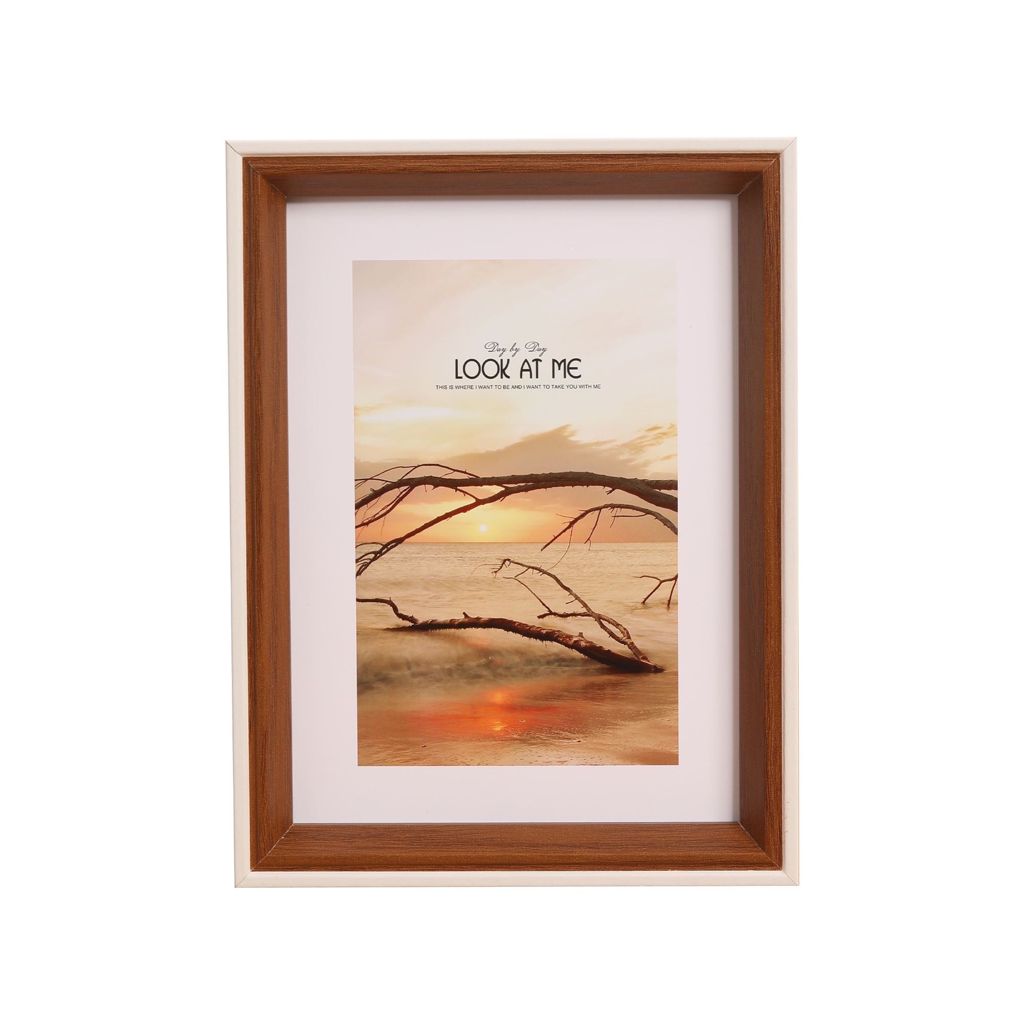 Couleur bois bicolore