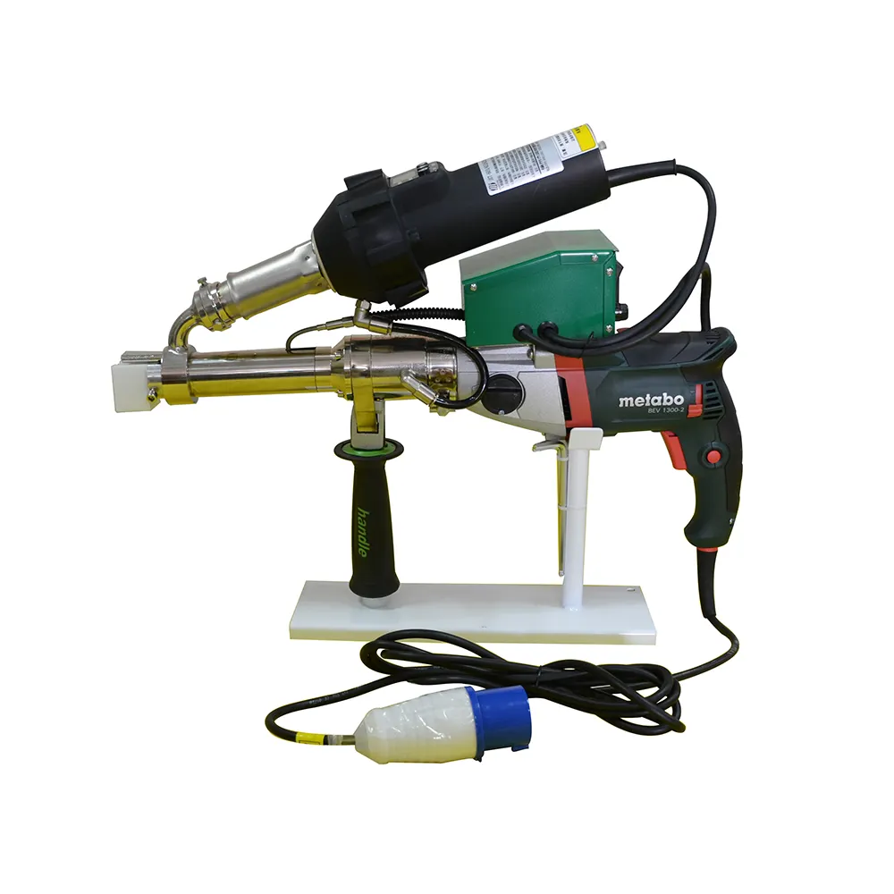 Máquina de soldadura de tubo PPR de PVC de HDPE, pistola de soldadura de extrusión de plástico, extrusora manual