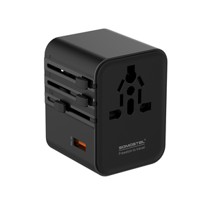 最新デザインGaN 25Wユニバーサル旅行アダプタータイプA-B-C-D-E-F-G-L-Nプラグ急速充電グローバル充電器に完全に対応 - Product Image 5