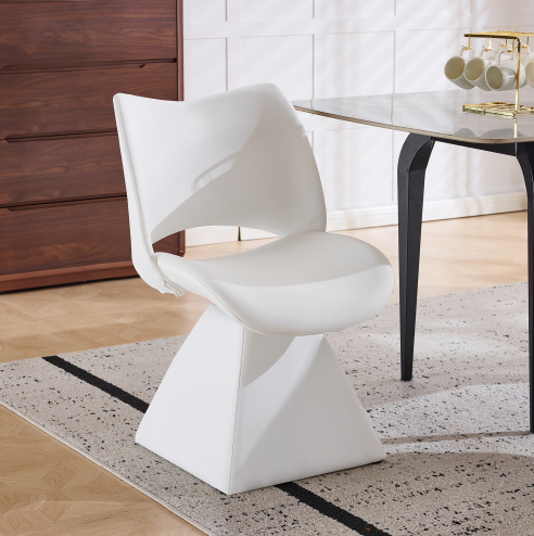 White + Metal & Wood + Foam
