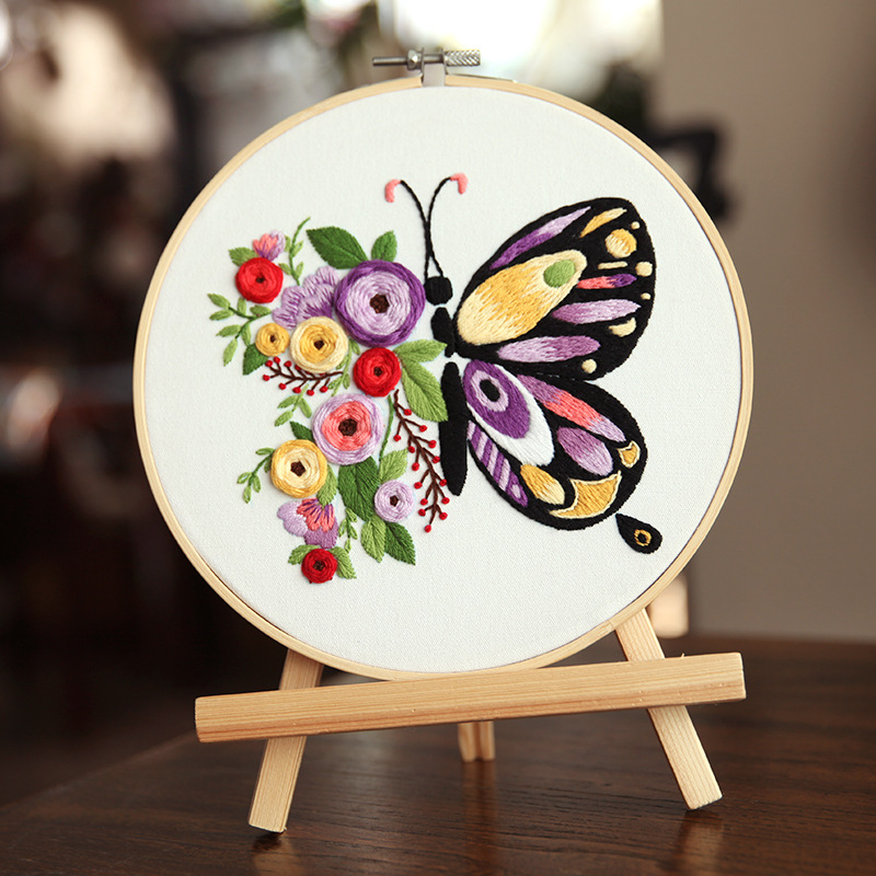 Peinture suspendue papillon - papillons volant