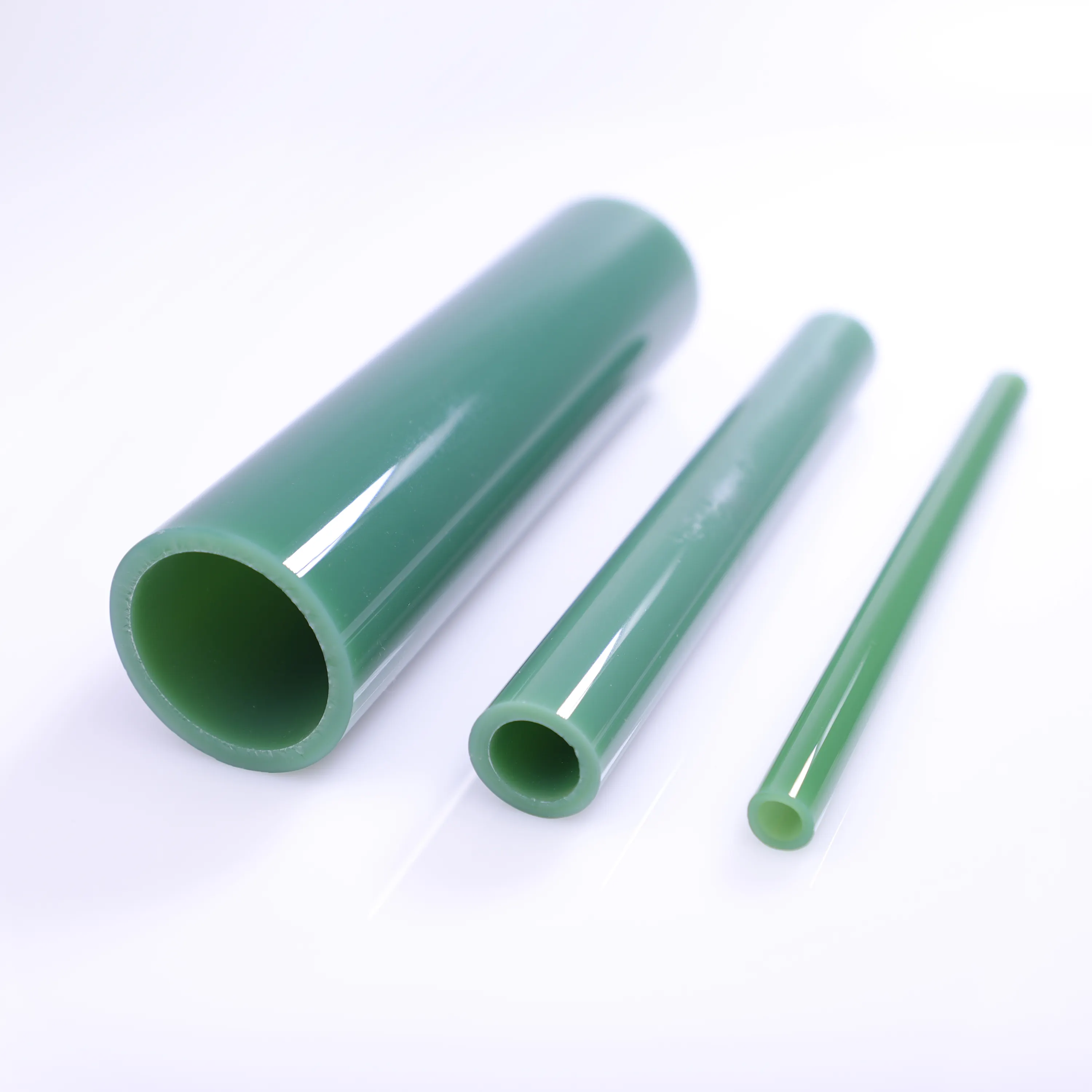 Tubo de vidrio de borosilicato de color verde Jade TIANYUAN con precio de fábrica Tubo de vidrio de alta temperatura Tubo de vidrio para fumar al por mayor