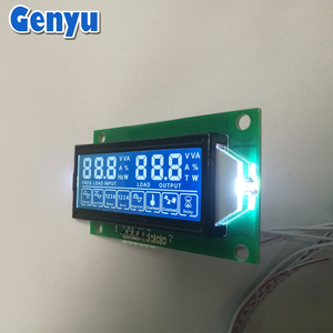 Kunden spezifisches COB LCD Monochrom HTN Blau Wechsel richter LCD Modul 7 Segmente Anzeige - Product Image 6