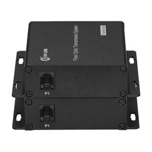 1 porta telefono a 1 RJ45 convertitore fibra ottica PCM Voice Over Extender telefono ricetrasmettitore ottico - Product Image 2