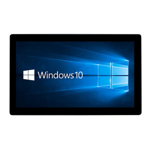 Dual Core Small Size All-in-One Indoor Wall Mount Industrial <strong>Computer</strong> with Capacitive <strong>LCD</strong> Touch Screen Window <strong>System</strong> - Product Image 1