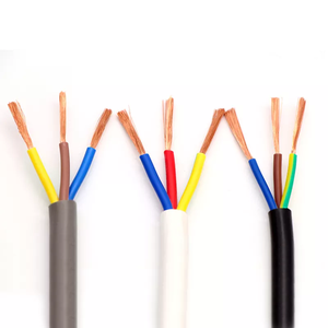 高品质铜芯导体电气RVV 2x 0.75mm 4x2.5mm 3x0.75mm2 4x1.5mm2电力电缆 - Product Image 3