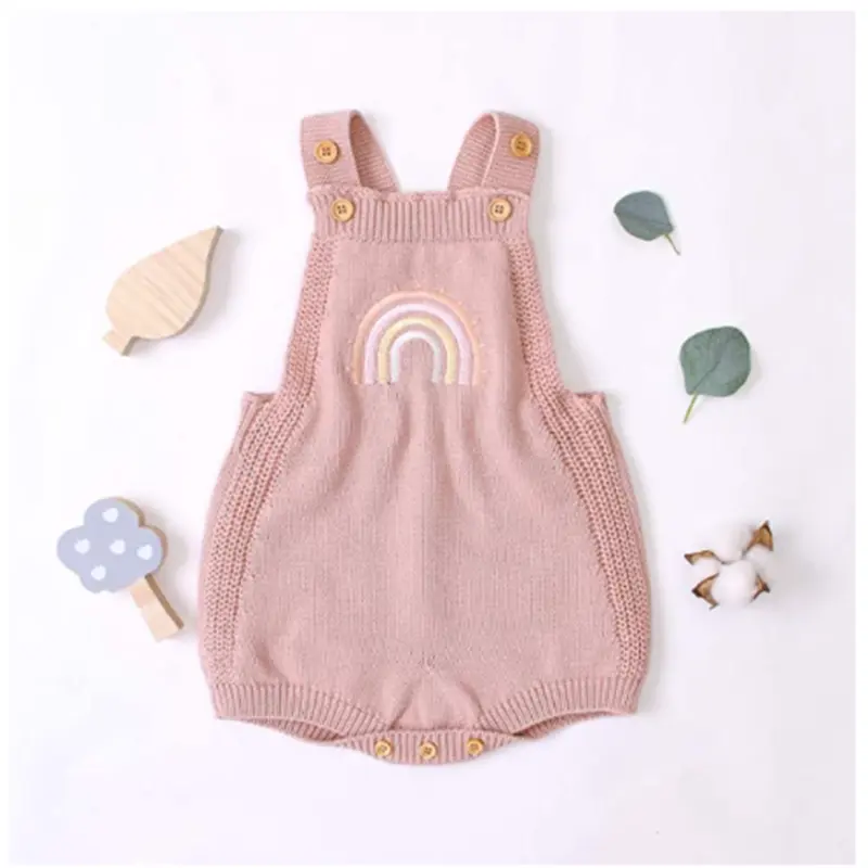 शिशु बच्चा नवजात शिशु Romper कपास स्वेटर यूनिसेक्स बच्चों के लिए बुना हुआ कपड़ा