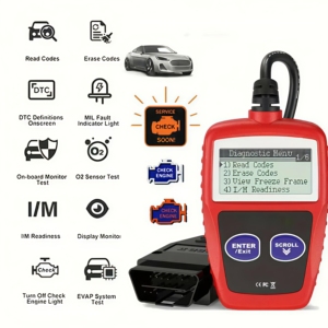 MS309 OBD2 tarayıcı otomotiv arıza algılama cihazı araç teşhis motor kodu okuyucu - Product Image 3