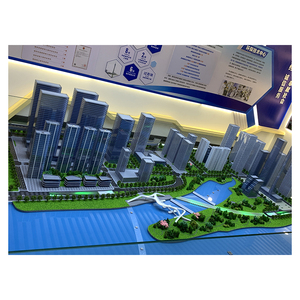 Nuevos modelos a escala de arquitectura 3D, fabricación de planificación urbana, modelo de construcción en miniatura - Product Image 1