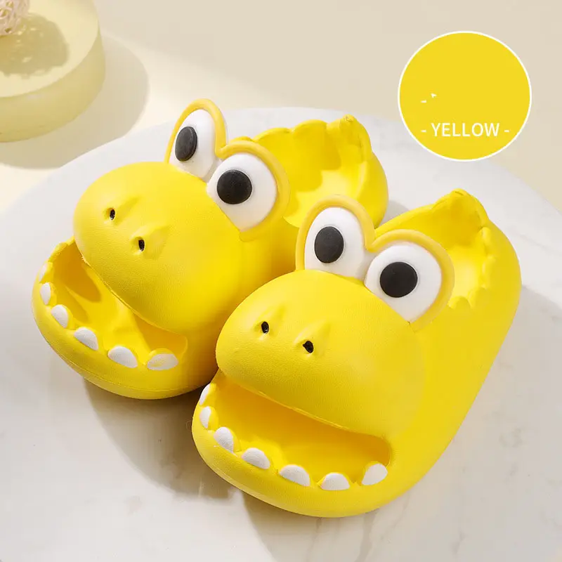 Big sale 2023 new arrival kids summer anti-slip cartoon indoor slippers for boys and girls