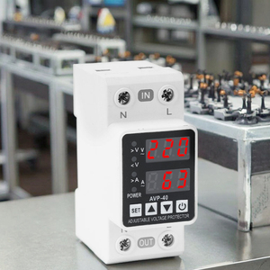 AVP 230V 40A Single Phase <strong>Voltage</strong> Protector Device 50Hz Frequency AC Protection Relay 63A 220V Three Phase Protector Relay - Product Image 1