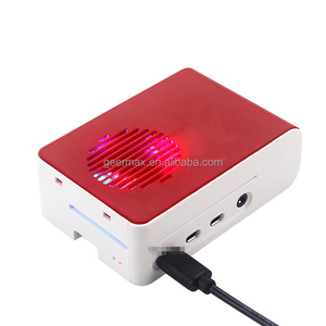 Geermax <strong>Raspberry</strong> <strong>Pi</strong> 4B Red And White Color <strong>Case</strong> Neutral Made in China <strong>Raspberry</strong> <strong>Pi</strong> 4 Model B Back Cover Housing - Product Image 6