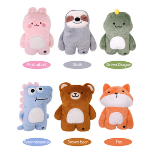 ใหม่ USB ไฟฟ้าความร้อนยัดไส้ตุ๊กตาสัตว์นุ่มของเล่นหมีของขวัญสําหรับเด็ก - Product Image 2