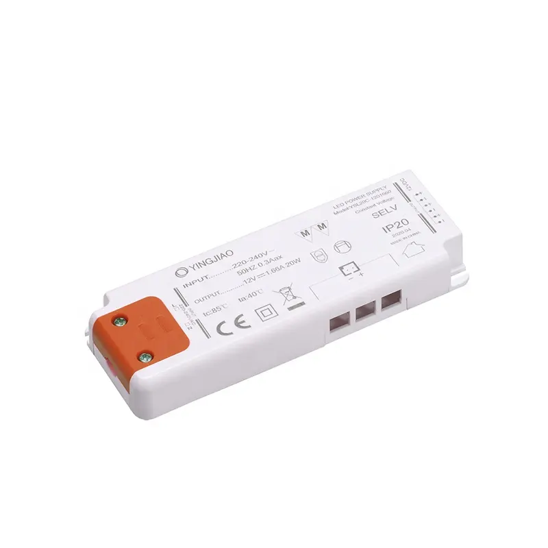 Yingjiao China Factory Personalizar Salida de múltiples puertos 12V 24V Fuente de alimentación LED de corriente constante para tiras LED de gabinete