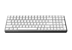 זוהר מחשב מכונת כתיבה משחק Teclado 100 מפתחות DK100 שקוף לבן מקרה RGB USB סוג C Nootebook ABS פלסטיק רב מפתחות