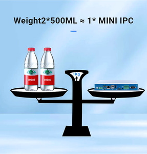 高电磁兼容无风扇微型工业计算机20-70 ℃ 12-36vdc直流4KV浪涌保护，带RS485 VGA RS232 12-36vdc工业微型计算机 - Product Image 4