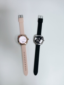 Lady Smart Watch 1,19 "Amoled Screen Rotary Button Wählen Sie Anrufs piele BO BP SpO2 Female Cycle Tracking Dafit App LC605 Smartwatch - Product Image 4