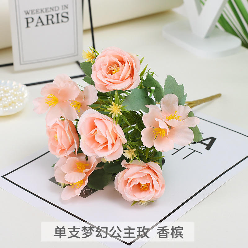 Rêve unique princesse rose champagne