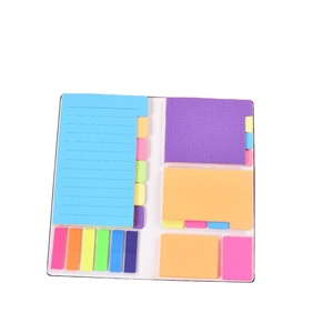 厂家促销牛皮纸封面便签套装笔记本办公文具便签 - Product Image 1