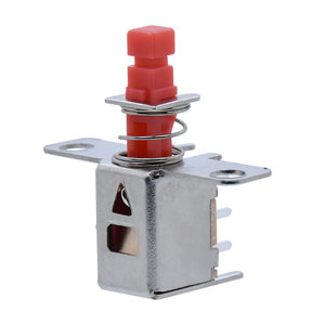 PS22F06 Selbstsicher nder Druckknopf schalter 6-poliger gerader Schlüssel Ein/Aus Zurücksetzen Nicht verriegeln der Leistungs schalter - Product Image 6