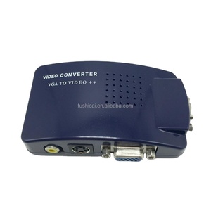 Conector de conversor RGB de vídeo compuesto VGA a TV de PC, adaptador Vga a RGB - Product Image 1