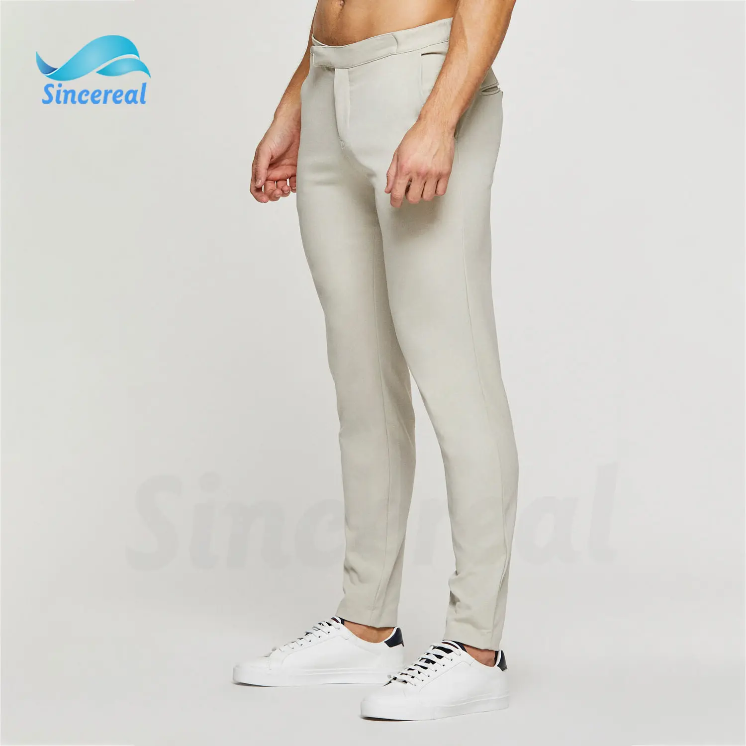 Abbigliamento Casual di alta qualità pantaloni Chino solidi pantaloni da uomo De Hombre all'ingrosso da uomo pantaloni elastici