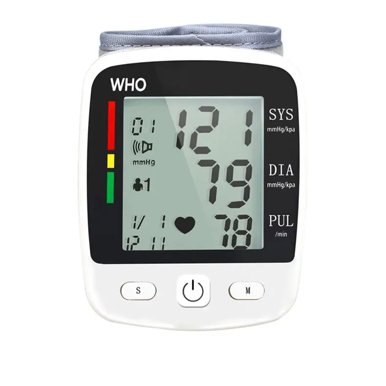 Tensiómetro automático eléctrico Digital, la mejor máquina de muñeca, Monitor de presión arterial, Changkun