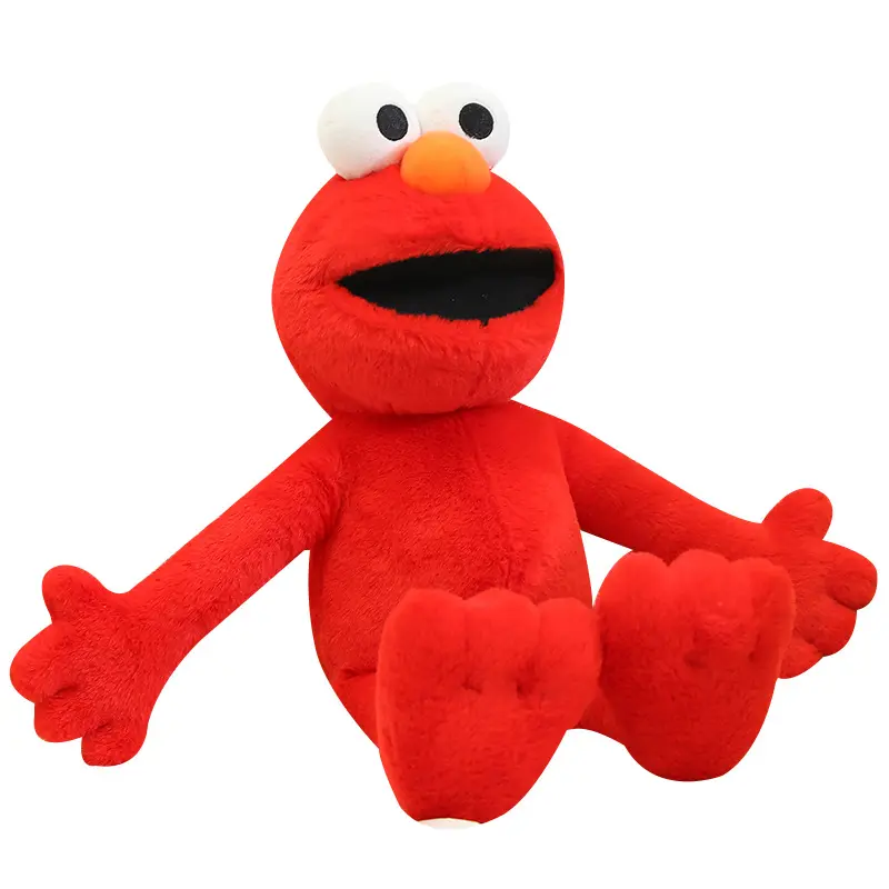 โรงงานขายส่งตุ๊กตาเซซame Street ELMO ตุ๊กตาสัตว์ตัวละครของเล่นเด็กของเล่นเด็ก