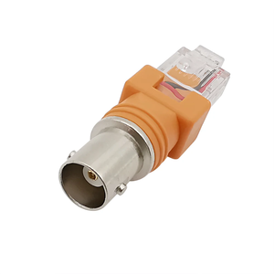 <strong>RJ45</strong> to F Female / <strong>BNC</strong> Female RF Coaxial Connector Barrel Coupler Adapter <strong>BNC</strong> F Type Connector - Product Image 2