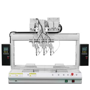 Saldatrice a doppia stazione ad alta precisione con sistema di controllo automatico dello stagno - Product Image 5