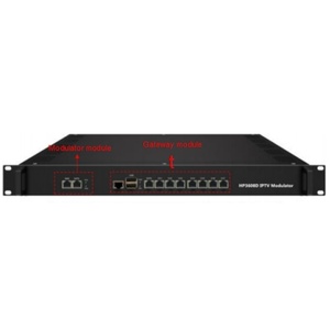 Modulador IP a DVB-T IPTV, entrada IP sobre RTSP, HTTP, RTMP, HLS, SRT a RF - Product Image 3