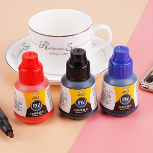 3 renk beyaz tahta işaretleyici mürekkep 50ml dolum mürekkep kuru silme doldurulabilir beyaz tahta silinebilir keçeli kalem mürekkep