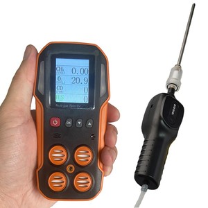Auto Calibration Multi Gas Leakage Analyzers Honeywell Sensor Data Logger Lel NO2 Nh3 <strong>CH4</strong> LPG H2S CO <strong>O2</strong> N2 Multigas <strong>Detector</strong> - Product Image 4