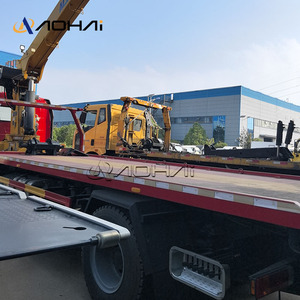 Fabrik preis FAW Wrecker Truck 5 Tonnen 8 Tonnen 10 Tonnen Teleskop ausleger LKW-Kran lader Kran mit Motor pumpen motor - Product Image 5