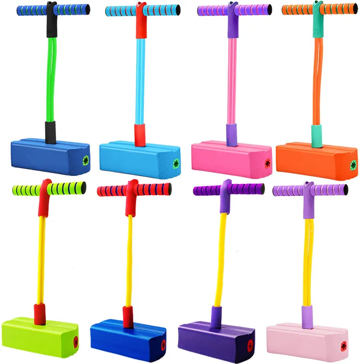 Frog Jumping Stilts Bounce Pole Pogo Stick Jumping Shoes Jumping Balance Training Equipment Outdoor Sports Toys For Children