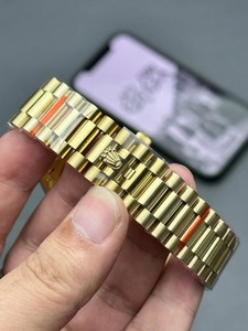 Sang Trọng Superclone Thương Hiệu Nổi Tiếng Phong Cách Tự Động Daydate Đồng Hồ Superlative Chronometer Chứng Nhận Vàng Thép Cho Nam Giới Hộp Quà Tặng - Product Image 5