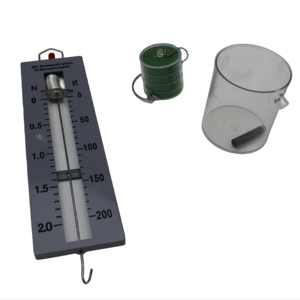 Experimental Apparatus for Buoyancy <strong>Principle</strong>, bar Box Force Gauge, Overflow Cup Application of Archimedes <strong>Principle</strong> - Product Image 1