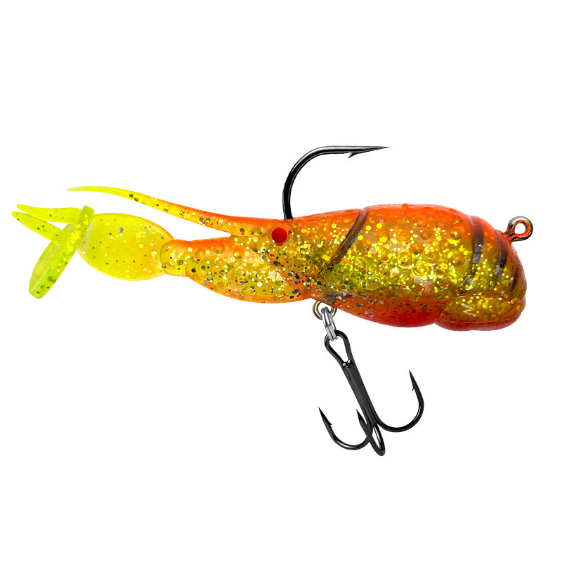 2 amarillos con dorso naranja
