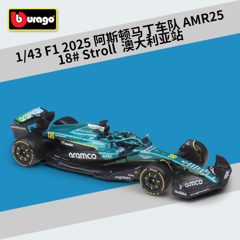 F1 2025 AMR25 18 Stroll Australie