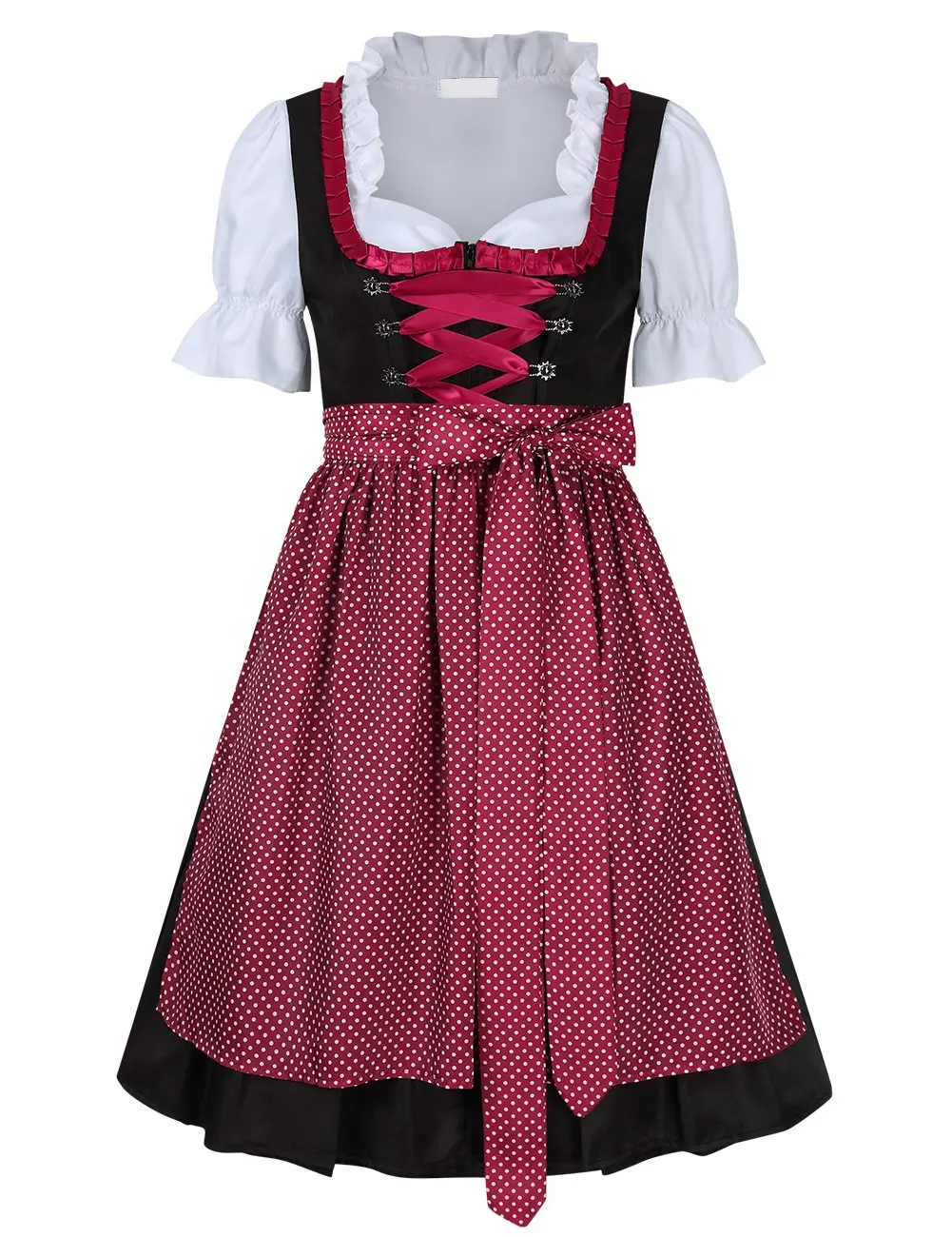 เดรสคอตตอนแท้จากเยอรมันคลาสสิก,เดรสเดิร์นดล/เดรสเยอรมัน Dirndl แบบกำหนดเอง