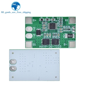 TZT 3S 10A แบตเตอรี่ลิเธียมไอออน18650ที่ชาร์จ PCB BMS ป้องกันบอร์ด12V 11.1V 12.6V ป้องกันการชาร์จเกิน - Product Image 6