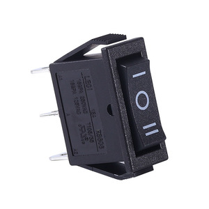 ปุ่มเปิด/ปิด/เปิด2PIN มีไฟ LED 2ตำแหน่งสำหรับ I606 LEC 101 KCD3 LED สำหรับเรือเปิด/ปิด/เปิด250VAC 16A สีแดงสีดำ - Product Image 3