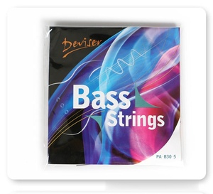 Cuerdas de acero de aleación de acero de repuesto para guitarras de bajo de 4/5 cuerdas, entonación y sensación perfectas - Product Image 3
