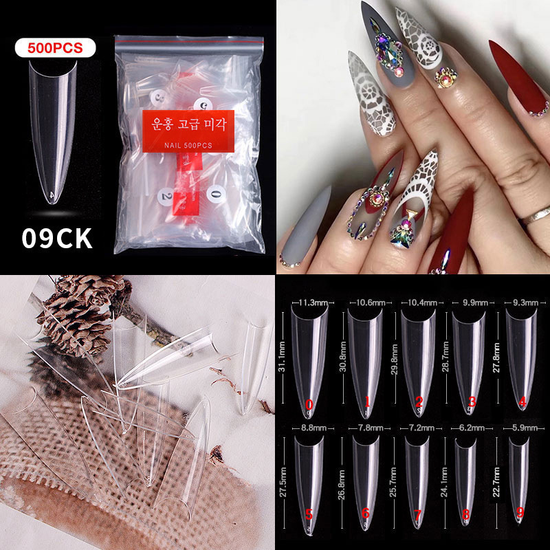 #17Clear 500pcs