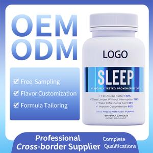 Melatonin Gaba L-tryptophan Ashwagandha 7-in-1 Magnesium Glycinate <strong>and</strong> Magnesium Citrate Complex Capsules Supplements for <strong>Sleep</strong> - Product Image 2