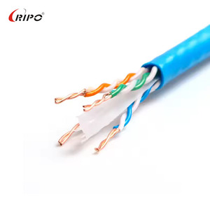 高性能UTP/FTP/SFTP CAT6ケーブル24AWG/23AWG純粋な銅イーサネットケーブル複数のシールドオプション付き